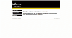 Desktop Screenshot of nextnet.no