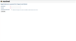 Desktop Screenshot of holonet.nextnet.no